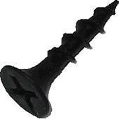 AUDIO SYSTEM BLACK SCREW 3,5x20 100 stk